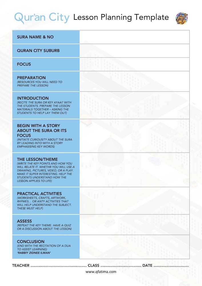 Schemes of Work Infants QFatima