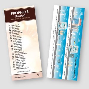 Memorisation of Prophets Mnemonics Bookmark